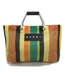 MARNI（マルニ）の古着「ストライプトートバッグ」｜オレンジ