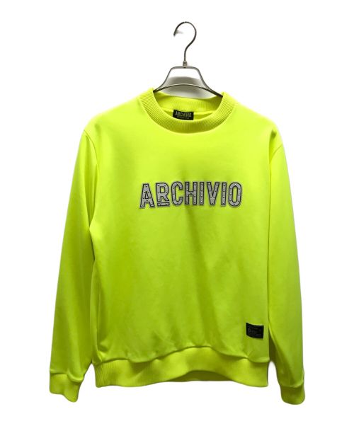 archivio（アルチビオ）archivio (アルチビオ) スウェット イエロー サイズ:48の古着・服飾アイテム