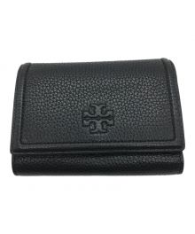 TORY BURCH（トリーバーチ）の古着「3つ折り財布」｜ブラック