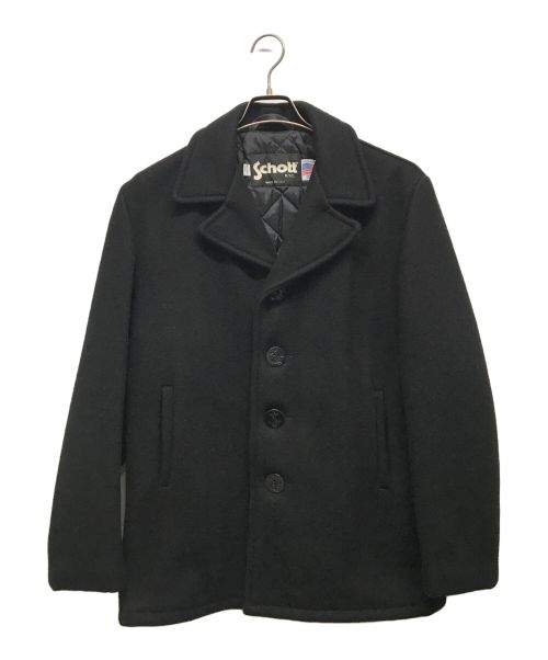 Schott（ショット）Schott (ショット) Pコート ブラック サイズ:38の古着・服飾アイテム