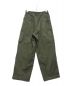 VINTAGE MILITARY (ヴィンテージ ミリタリー) Belgian Army Twill Baggy Wide Cargo Utility Trousers オリーブ サイズ:78×80：14000円