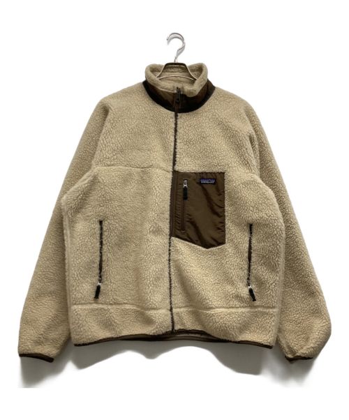 Patagonia（パタゴニア）Patagonia (パタゴニア) CLASSIC RETRO X ベージュ サイズ:XLの古着・服飾アイテム