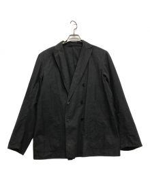 COMOLI（コモリ）の古着「TYPEWRITER W BREASTED JACKET」｜グレー