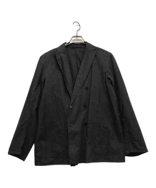 COMOLI（コモリ）COMOLI (コモリ) TYPEWRITER W BREASTED JACKET グレー サイズ:1の古着・服飾アイテム