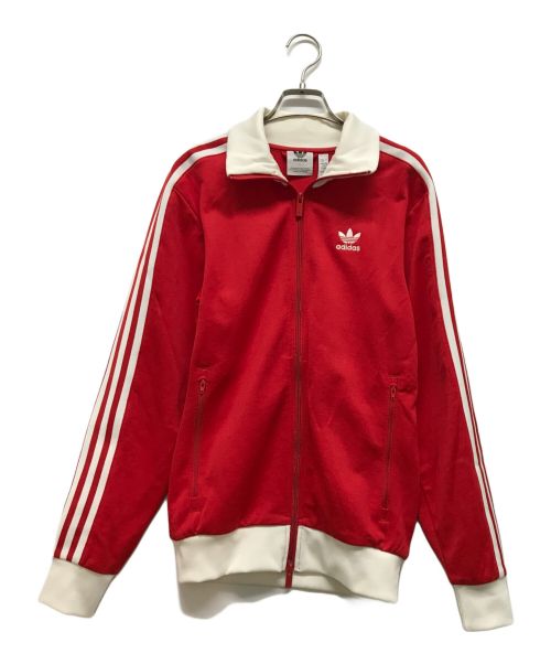 adidas（アディダス）adidas (アディダス) トラックジャケット レッド サイズ:XSの古着・服飾アイテム