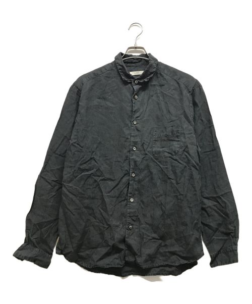 nestrobe confect（ネストローブ コンフェクト）nestrobe confect (ネストローブ コンフェクト) リネンシャツ ブラック サイズ:5の古着・服飾アイテム