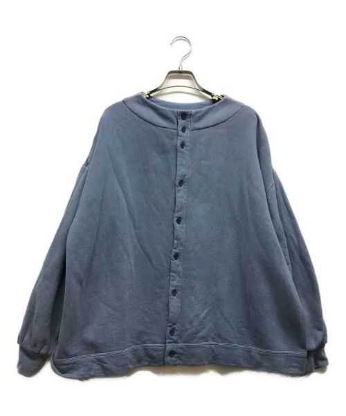 nest Robe（ネストローブ）nest Robe (ネストローブ) スウェットカーディガン ネイビー サイズ:Fの古着・服飾アイテム