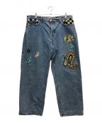 stussy×NOMA t.d.ステューシー×ノーマティーディー）の古着「noma big ol jeans」｜インディゴ