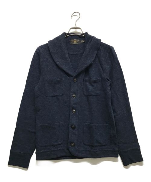 RRL（ダブルアールエル）RRL (ダブルアールエル) ショールカラーカーディガン インディゴ サイズ:XSの古着・服飾アイテム