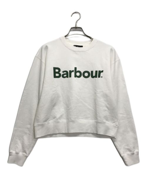 Barbour（バブアー）Barbour (バブアー) スウェット ホワイト サイズ:Mの古着・服飾アイテム