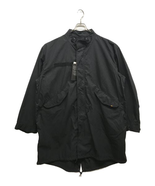 ALPHAINDUSTRIES（アルファインダストリーズ）ALPHAINDUSTRIES (アルファインダストリーズ) コート ブラック サイズ:L 未使用品の古着・服飾アイテム