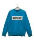 Supreme（シュプリーム）の古着「ロングカットソー」｜ブルー