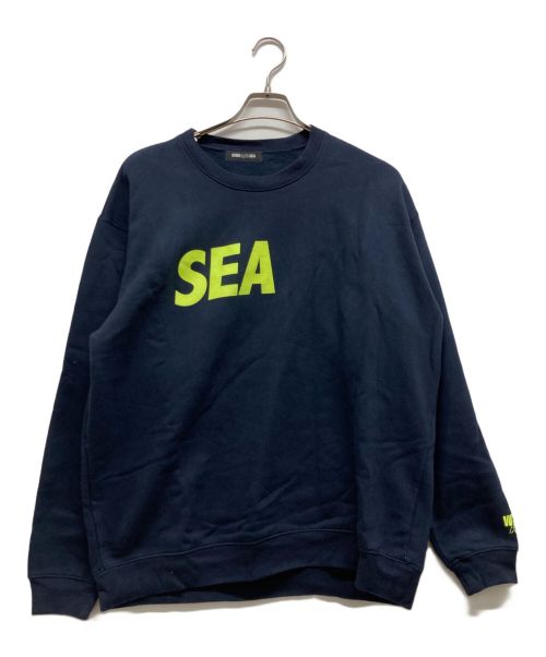 WIND AND SEA（ウィンド アンド シー）WIND AND SEA (ウィンド アンド シー) スウェット ネイビー サイズ:Lの古着・服飾アイテム