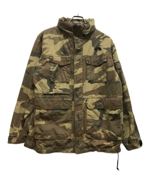 THE NORTH FACE（ザ ノース フェイス）THE NORTH FACE (ザ ノース フェイス) ミリタリージャケット カーキ サイズ:Lの古着・服飾アイテム