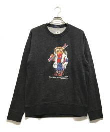 POLO RALPH LAUREN（ポロ・ラルフローレン）の古着「ポロベアスウェット」｜グレー