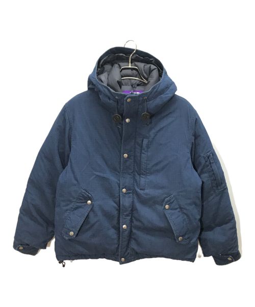 THE NORTHFACE PURPLELABEL（ザ・ノースフェイス パープルレーベル）THE NORTHFACE PURPLELABEL (ザ・ノースフェイス パープルレーベル) Indigo Mountain Short Down Parka インディゴ サイズ:Mの古着・服飾アイテム