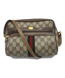 GUCCI（グッチ）の古着「シェリーラインショルダーバッグ」｜ブラウン