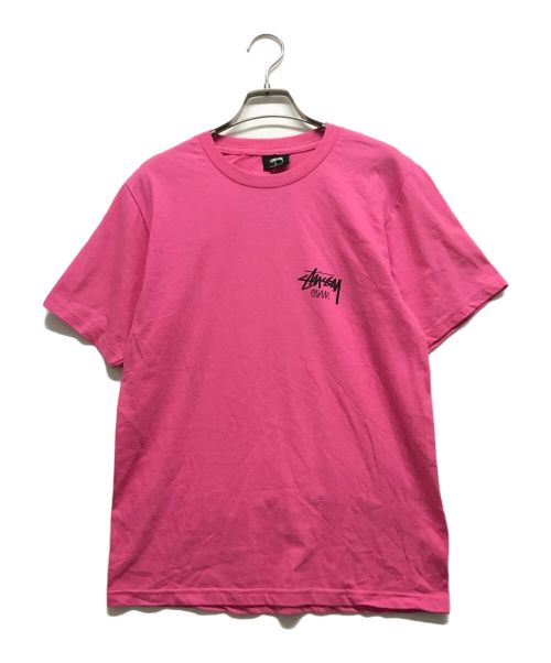 stussy（ステューシー）stussy (ステューシー) Tシャツ ピンク サイズ:Sの古着・服飾アイテム