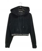 ALEXANDER WANGアレキサンダーワン）の古着「STRETCH CORDUROY HOODY」｜ブラック