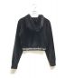 ALEXANDER WANG (アレキサンダーワン) STRETCH CORDUROY HOODY ブラック サイズ:XS：17000円