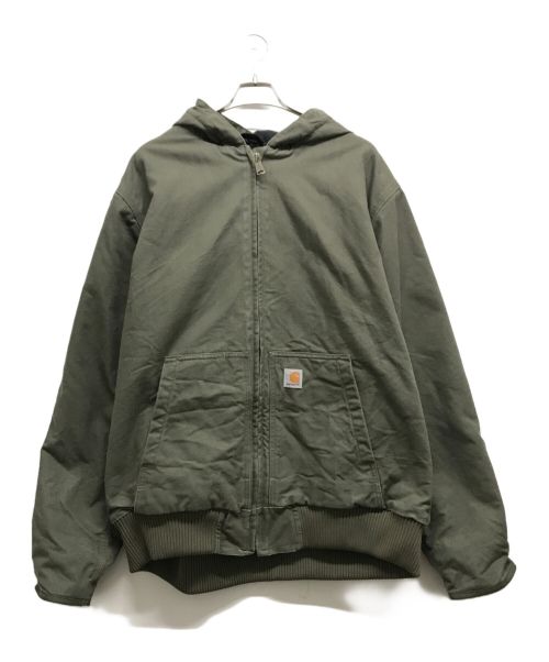 CarHartt（カーハート）CarHartt (カーハート) アクティブジャケット オリーブ サイズ:XLの古着・服飾アイテム