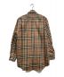 Burberry's (バーバリーズ) ノバチェックウールシャツ ベージュ サイズ:M：10000円