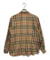 Burberry's (バーバリーズ) ノバチェックウールシャツ ベージュ サイズ:9R：7000円