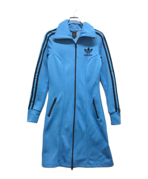 adidas（アディダス）adidas (アディダス) トラックジャケットワンピース ネイビー サイズ:Sの古着・服飾アイテム