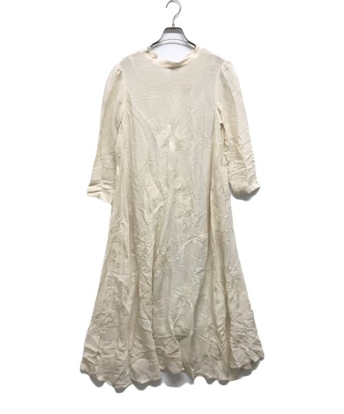 Ameri（アメリ）Ameri (アメリ) 2WAY FLOWER GARDEN DRESS ベージュ サイズ:Sの古着・服飾アイテム