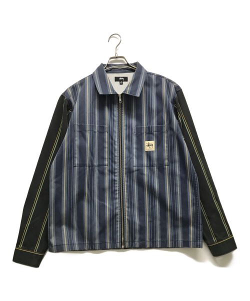 stussy（ステューシー）stussy (ステューシー) ジャケット ブルー サイズ:Mの古着・服飾アイテム