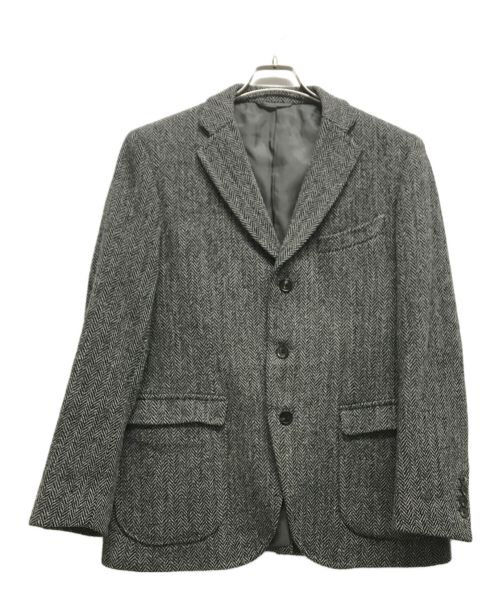 THE SUIT COMPANY（ザ・スーツカンパニー）THE SUIT COMPANY (ザ・スーツカンパニー) ツイードテーラードジャケット グレー サイズ:170の古着・服飾アイテム