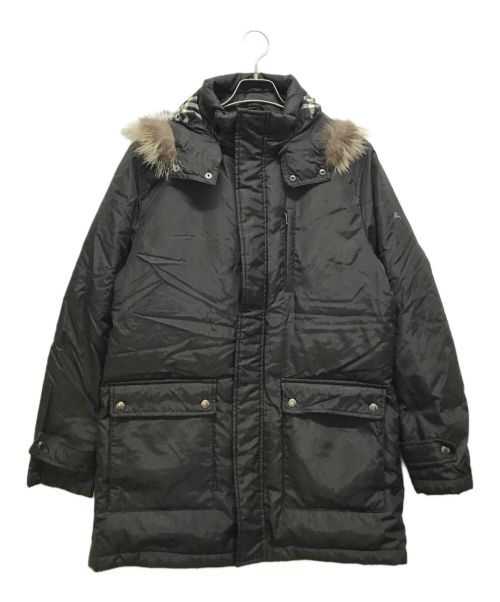 BURBERRY BLACK LABEL（バーバリーブラックレーベル）BURBERRY BLACK LABEL (バーバリーブラックレーベル) ダウンコート インディゴ サイズ:Lの古着・服飾アイテム