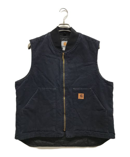 CarHartt（カーハート）CarHartt (カーハート) ベスト ネイビー サイズ:Lの古着・服飾アイテム