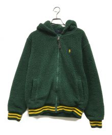 POLO RALPH LAUREN（ポロ・ラルフローレン）の古着「ボアジャケット」｜グリーン