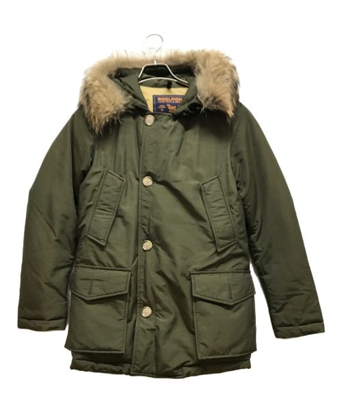 WOOLRICH（ウールリッチ）WOOLRICH (ウールリッチ) ダウンジャケット カーキ サイズ:XXSの古着・服飾アイテム