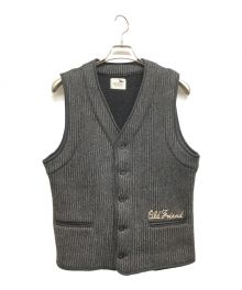 GANGSTERVILLE（ギャングスタービル）の古着「THUG-BEACH VEST」｜ブラウン