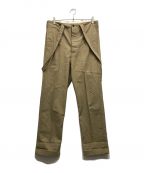 VISVIMビズビム）の古着「CAMUS BRACES PANTS WD」｜ベージュ