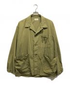 HERILLヘリル）の古着「RIPSTOP P41 COVERALL JACKET」｜オリーブ