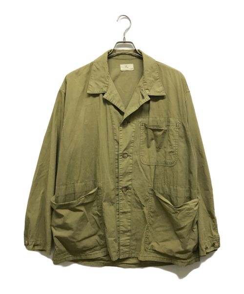 HERILL（ヘリル）HERILL (ヘリル) RIPSTOP P41 COVERALL JACKET オリーブ サイズ:2の古着・服飾アイテム