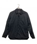 ARC'TERYX VEILANCEアークテリクス ヴェイランス）の古着「Mionn Insulated Overshirt」｜ブラック