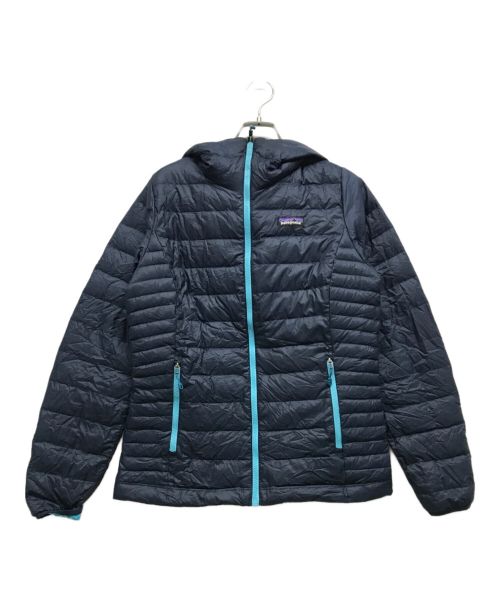 Patagonia（パタゴニア）Patagonia (パタゴニア) ダウンセーターフーディー ネイビー サイズ:Sの古着・服飾アイテム