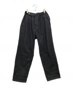 Graphpaperグラフペーパー）の古着「Colorfast Denim Slim Chef Pants」｜インディゴ