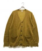 FLAMANDフラマン）の古着「DAMAGED CARDIGAN」｜イエロー