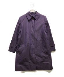 Aquascutum（アクアスキュータム）の古着「コート」｜パープル