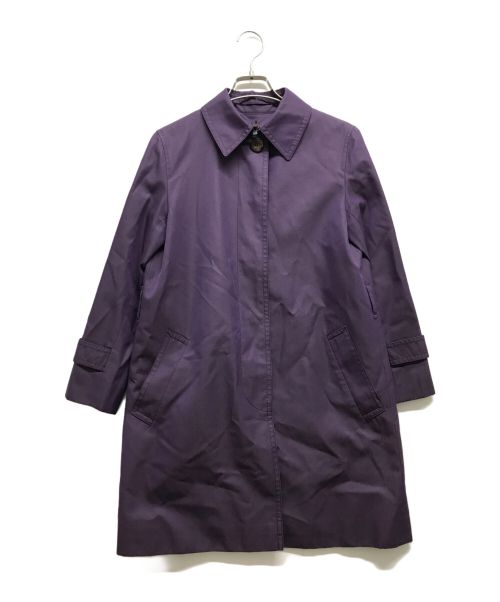 Aquascutum（アクアスキュータム）Aquascutum (アクアスキュータム) コート パープル サイズ:8の古着・服飾アイテム