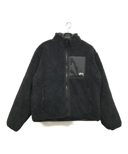 stussy（ステューシー）stussy (ステューシー) リバーシブルジャケット ブラック サイズ:Lの古着・服飾アイテム