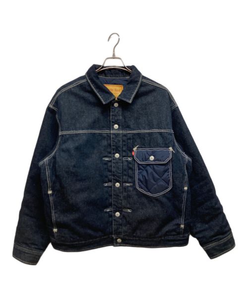 LEVI'S RED（リーバイス レッド）LEVI'S RED (リーバイス レッド) 裏地キルティングデニムジャケット インディゴ サイズ:Lの古着・服飾アイテム