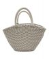 beautiful people (ビューティフルピープル) tube knitting basket ライトグレー：6000円