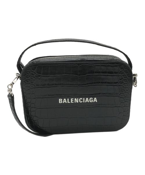 BALENCIAGA（バレンシアガ）BALENCIAGA (バレンシアガ) EVERYDAY カメラバッグ ブラックの古着・服飾アイテム