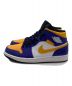 中古・古着 NIKE (ナイキ) AIR JORDAN 1 MID LAKERS パープル サイズ:27：9000円